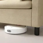 2 Seater Sofa, Linen Fabric Loveseat Sofa Couch Settee with Armrests Wood Legs for Living Room, Bedroom - Image 4