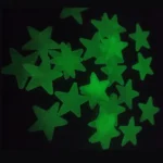 PVC Stars Glow Stickers Luminous In Dark Night Fluorescent Wall Art Decals For Kids Room - Image 4