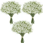 10/15pcs Artificial Flowers Baby Breath Flower Fake Gypsophila for Wedding Party Home Decoration