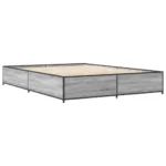 Grey Sonoma King Size Bed Frame 150x200 cm - Mattress Not Included - Image 4