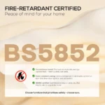 Upholstered Sofa bed 3 Seater Home Theater with Storage Dark Blue - Image 5