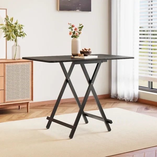 Folding Wooden Dining Table Multi Size Multi Color For Home Office