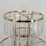 5PCS Iron Flower Rack Gold Arch Stand Road Lead 43 Inches Acrylic Wedding Centerpiece Flower Rack - Image 4