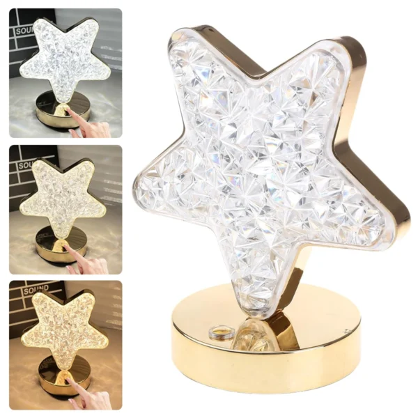 Rechargeable Led Light Bedside Ambient Light Book Reading Lamp Wireless Mood Light Living Room