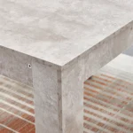 3Pcs Dining Table Set for Small Space, Modern Wooden Dining Table Set - Image 5