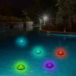 Solar Jellyfish Pool Light Dynamic RGB Color Changing Rechargeable Hanging Light Waterproof Atmosphere Light - Image 5