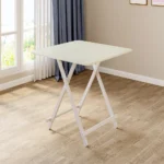 Modern wooden folding dining table multifunctional square dining table telescopic table metal table legs