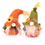 1pc Fall Gnome Autumn Gnome Pumpkin Sunflower Swedish Dwarf Thanksgiving Day - Image 6