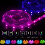 LED Strip Light RGB 5050 Music Sync Color Changing 30LEDS PER M, App Controlled LED Lights - Image 6