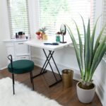 30-Inch Adjustable Height Personal Table, Almond - Image 2