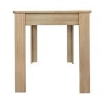4 Seater Dining room table, MDF Wood Rectangle Modern Dining Coffee Table, for Small Kitchen,oak colored - Image 6