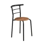 Space Saving Table and Chairs Set for 2, Compact Small Dining Table Set with Storage Shelf, 3 Piece Kitchen Breakfast Table for - Image 3