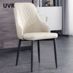 OIRA Dining Chair Modern Simple Kitchen Backrest Stool Light Luxury Nail Chair Household Restaurant Chairs Furniture - Image 5