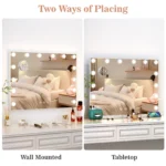 OIRA Hollywood LED Vanity Mirror with 10 Lights, Makeup Mirror for Dressing Table & Bedroom - Image 6