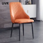 OIRA Dining Chair Modern Simple Kitchen Backrest Stool Light Luxury Nail Chair Household Restaurant Chairs Furniture - Image 3