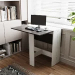 OIRA Modern Drop Leaf Dining Table Foldable Useful - Image 4