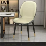 OIRA Scandinavian Restaurant Chairs Home Kitchen Backrest Stool Hotel Upholstered Chairs Modern Simple Cafe Dining Chairs - Image 4
