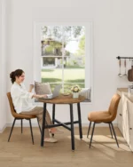 OIRA Dining Table, Round Kitchen Table, for Living Room and Dining Room - Image 3