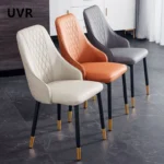 OIRA Dining Chair Modern Simple Kitchen Backrest Stool Light Luxury Nail Chair Household Restaurant Chairs Furniture - Image 2