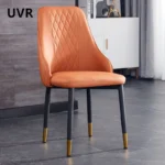 OIRA Dining Chair Modern Simple Kitchen Backrest Stool Light Luxury Nail Chair Household Restaurant Chairs Furniture - Image 4