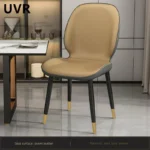 OIRA Scandinavian Restaurant Chairs Home Kitchen Backrest Stool Hotel Upholstered Chairs Modern Simple Cafe Dining Chairs - Image 3