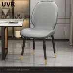OIRA Scandinavian Restaurant Chairs Home Kitchen Backrest Stool Hotel Upholstered Chairs Modern Simple Cafe Dining Chairs - Image 5