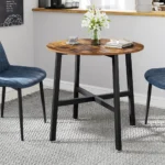OIRA Dining Table, Round Kitchen Table, for Living Room and Dining Room