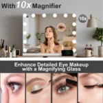 OIRA Hollywood LED Vanity Mirror with 10 Lights, Makeup Mirror for Dressing Table & Bedroom - Image 3