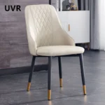 OIRA Dining Chair Modern Simple Kitchen Backrest Stool Light Luxury Nail Chair Household Restaurant Chairs Furniture - Image 6