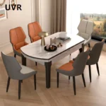 OIRA Dining Room Chairs Modern Luxury Kitchen Backrest Chairs Hotel Restaurant Chairs - Image 4