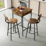 OIRA Bar Table with Charging Station Dining Tables Kitchen Table - Image 3