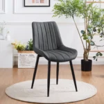 Set of 4 Upholstered Chairs for kitchen Velvet Dining Chairs Dining room Furniture - Image 5