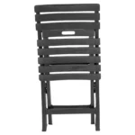 Collapsible Outdoor Folding Garden Chair Outdoor Camping Patio Pool Lounge Seat - Image 7