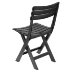 Collapsible Outdoor Folding Garden Chair Outdoor Camping Patio Pool Lounge Seat - Image 5